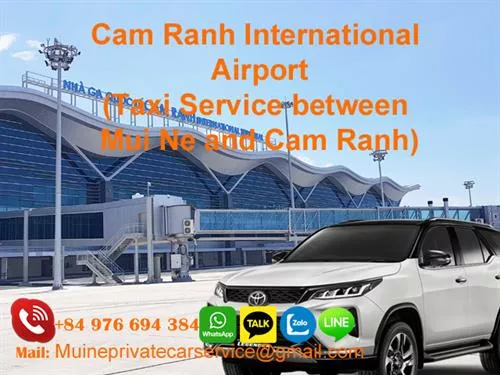 TRANSFER FROM MUINE TO NHA TRANG AIRPORT BY PRIVATE CAR