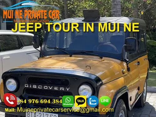 MUINE SAND DUNES JEEP TOUR-MUI NE TOUR