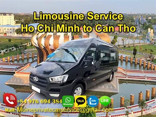 Limousine Service From Ho Chi Minh To Can Tho