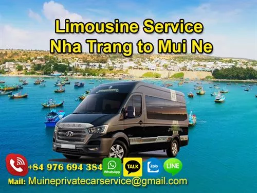 Luxury Limousine From Nha Trang To Mui Ne
