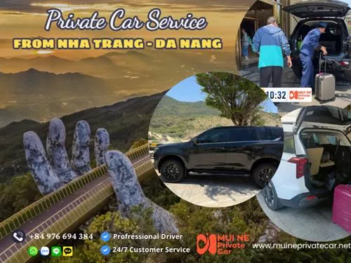 Private Car Service from Nha Trang to Da Nang