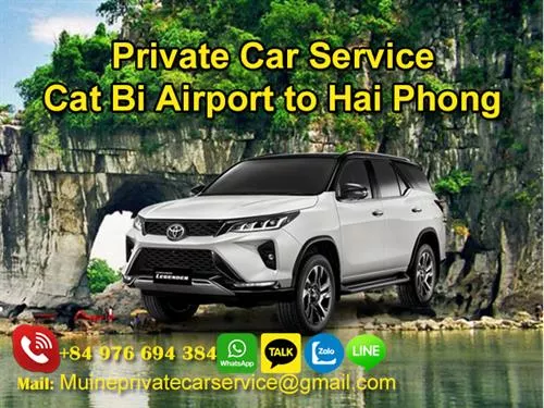 Private Car From Cat Bi Airport To Hai Phong