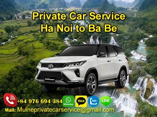 Private Car From Hanoi To Ba Be
