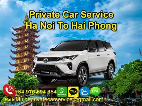 Private Car From Hanoi To Hai Phong