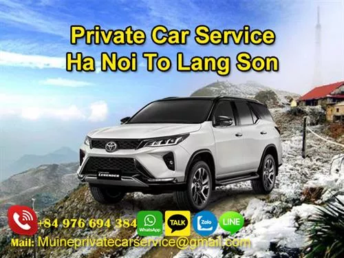 Private Car From Hanoi To Lang Son