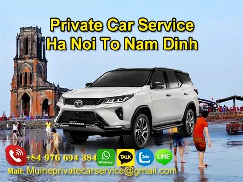 Private Car From Hanoi To Nam Dinh