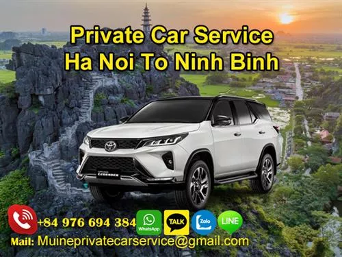 Private Car From Hanoi To Ninh Binh