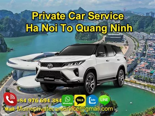 Private Car From Hanoi To Quang Ninh