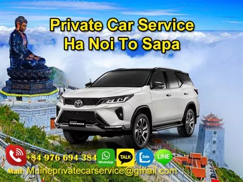 Private Car From Hanoi To Sa Pa
