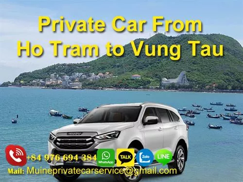 Taxi from Ho Tram to Vung Tau