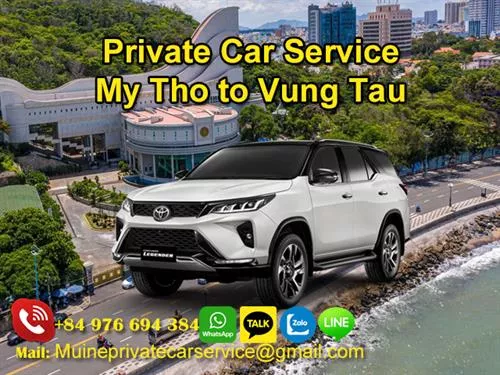 Private Car From My Tho to Vung Tau