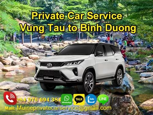 Private Car From Vung Tau To Binh Duong