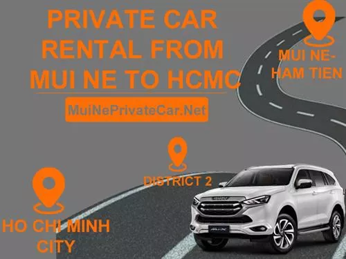 TRANSFER FROM MUINE TO HO CHI MINH CITY PRIVATE CAR