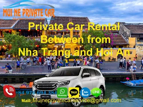Nha Trang to Hoi An Private Car