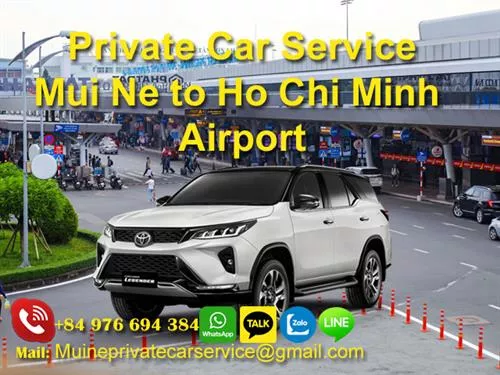 Transfers Mui Ne to Ho Chi Minh airport «Tan Son Nhat» (SGN)