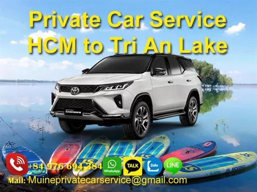 Ho Chi Minh To Tri An Lake by private car