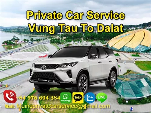 Private Car From Vung Tau to Dalat
