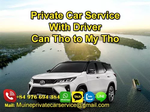 Private Car From Can Tho to My Tho
