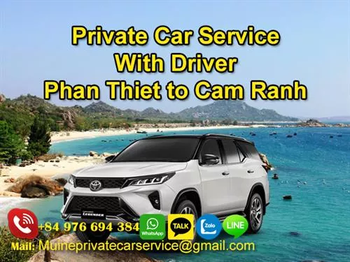 Private Car Phan Thiet to Cam Ranh