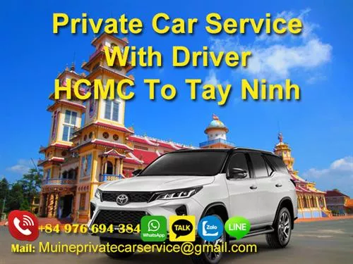 Private car HCMC to Tay Ninh