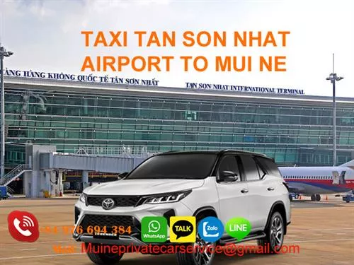 TRANSFER HO CHI MINH AIRPORT TO MUI NE PRIVATE CAR
