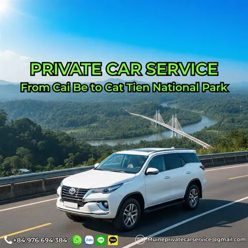 Cai Be to Cat Tien National Park Private Car