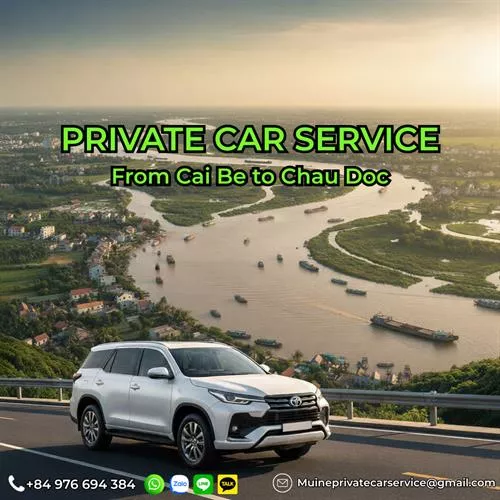 Cai Be to Chau Doc Private Car