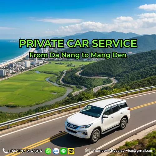 Da Nang to Mang Den Private Car
