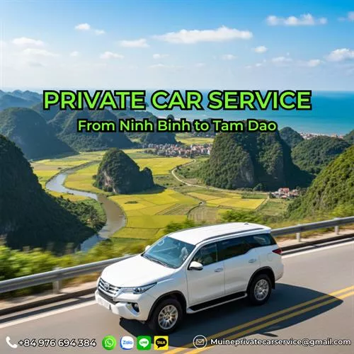 Ninh Binh to Tam Dao Private Car