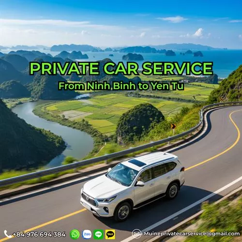 Ninh Binh to Yen Tu Private Car