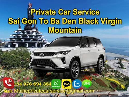 Private Car From Ho Chi Minh To Black Virgin Mountain