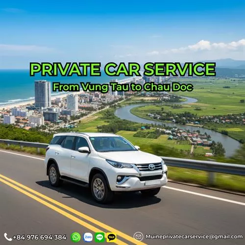 Vung Tau to Chau Doc Private Car