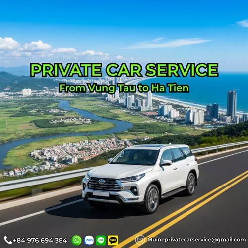 Vung Tau to Ha Tien Private Car