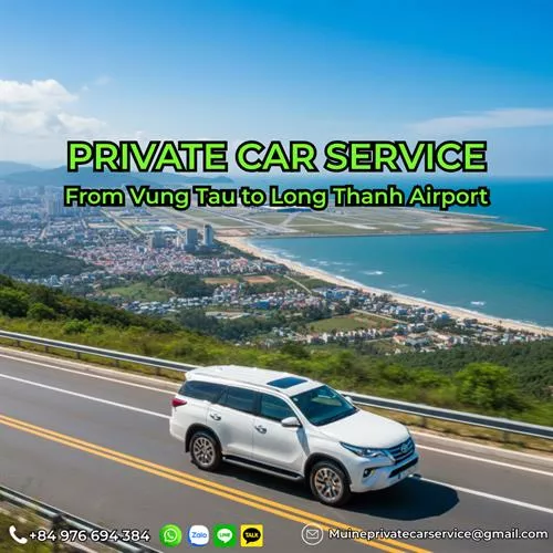 Vung Tau to Long Thanh Airport Private Car