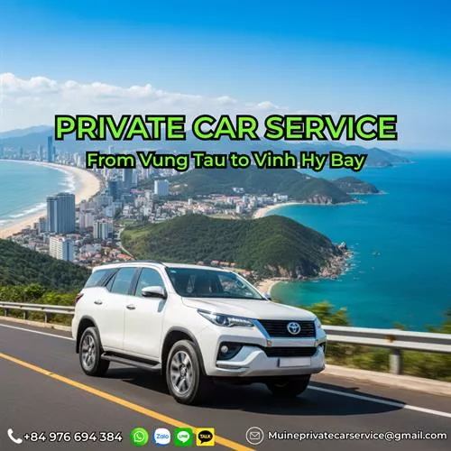 Vung Tau to Vinh Hy Bay Private Car