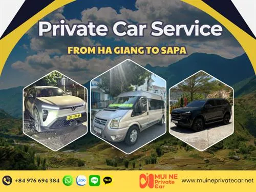 Meo Vac to Sapa Private Car