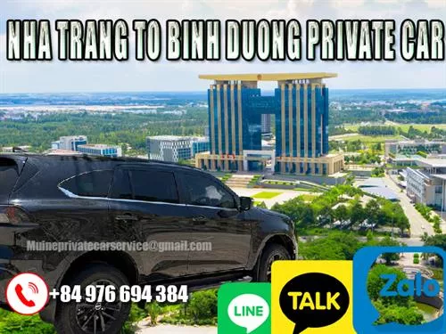 Nha Trang to Binh Duong Private Car Transfer