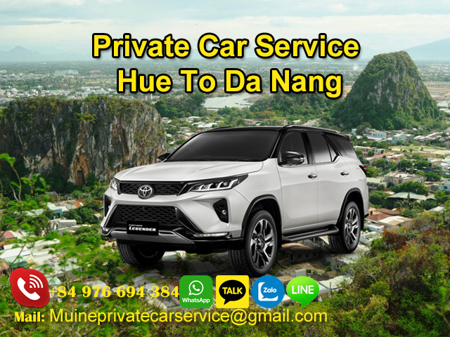 Private car Hue to Da Nang