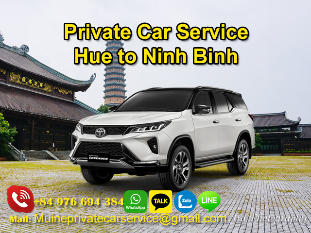 Private car Hue to Ninh Binh