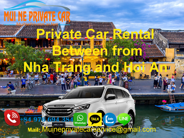 Private car from Nha Trang to Hoi An
