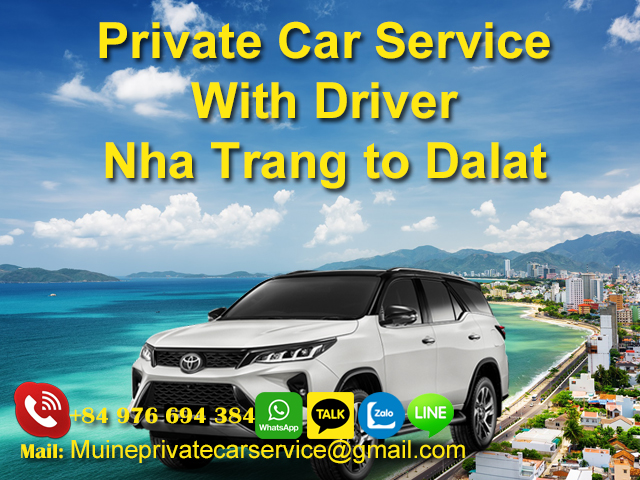 Private car from Nha Trang to Da Lat