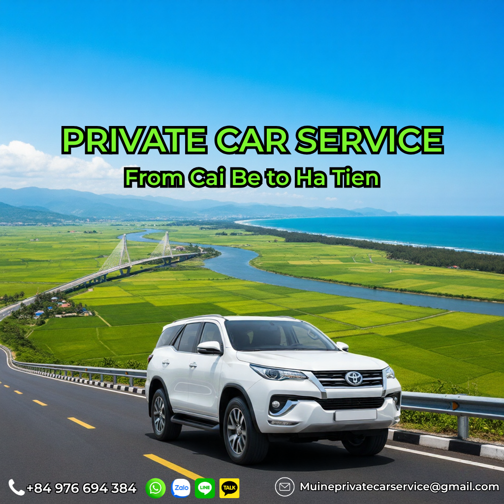Private car Cai Be to Ha Tien