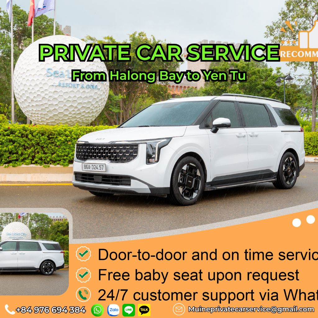 Private car Sapa to Yen Tu