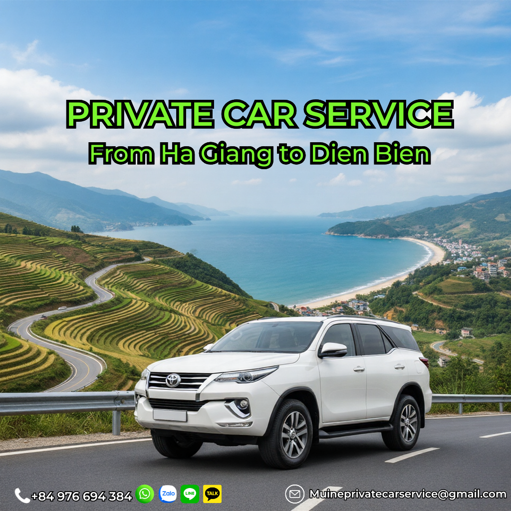 Private car Cat Ba Island to Sapa