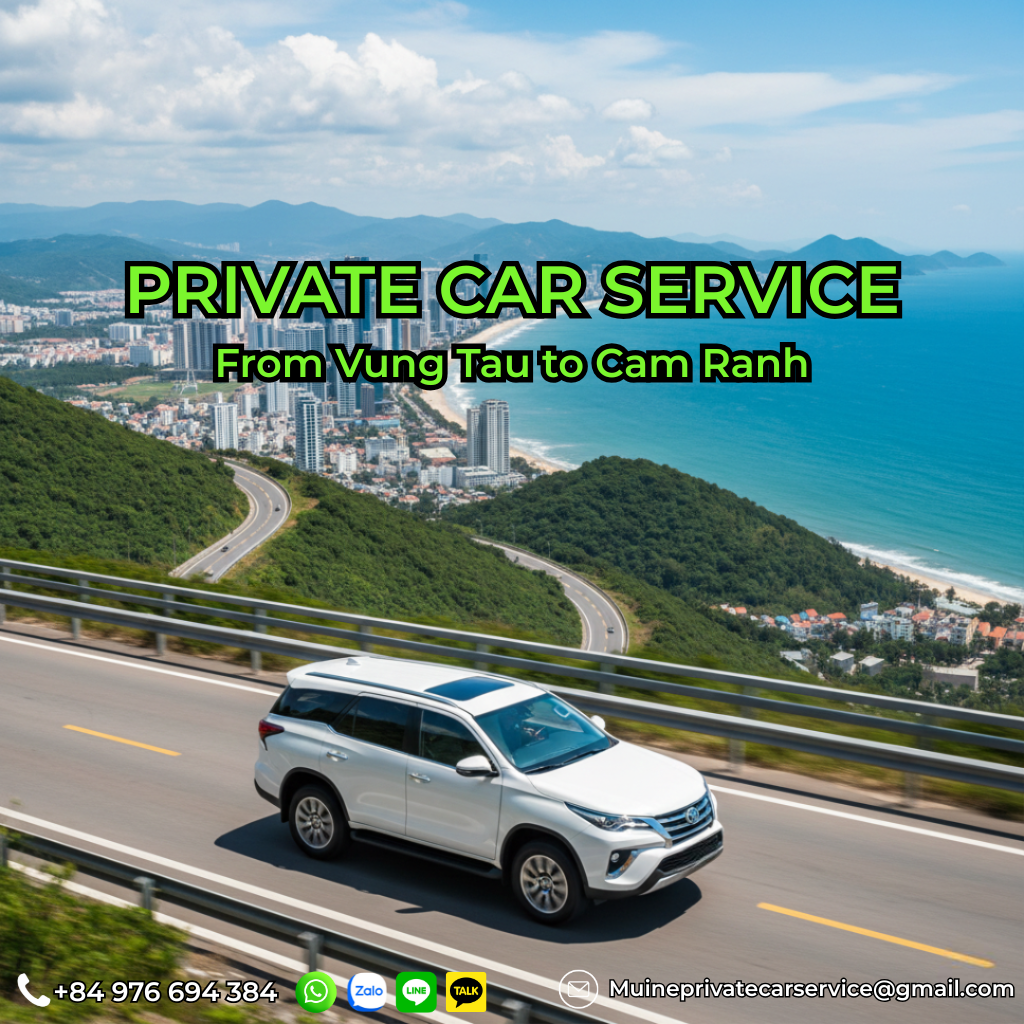 Private car Vung Tau to Cam Ranh