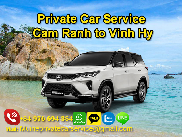 Private-Car-From-Cam-Ranh-To-Vinh-Hy