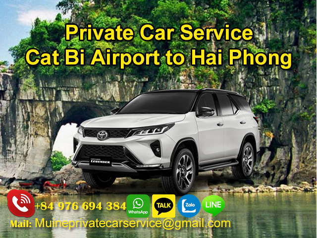 Private-Car-From-Cat-Bi-Airport-To-Hai-Phong