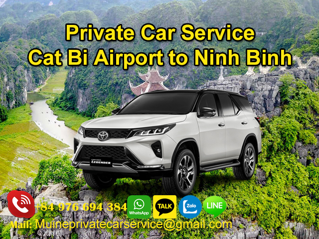 Private-Car-From-Cat-Bi-Airport-To-Ninh-Binh