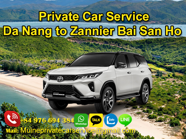 Private-Car-From-Da-Nang-To-Zannie-Bai-San-Ho