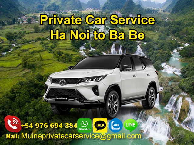 Private-Car-From-Ha-Noi-To-Ba-Be